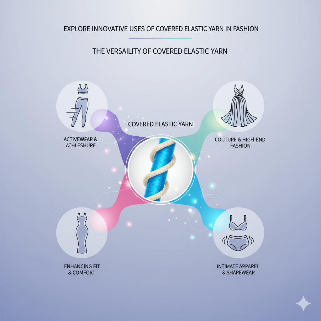 The Versatility of Covered Elastic Yarn