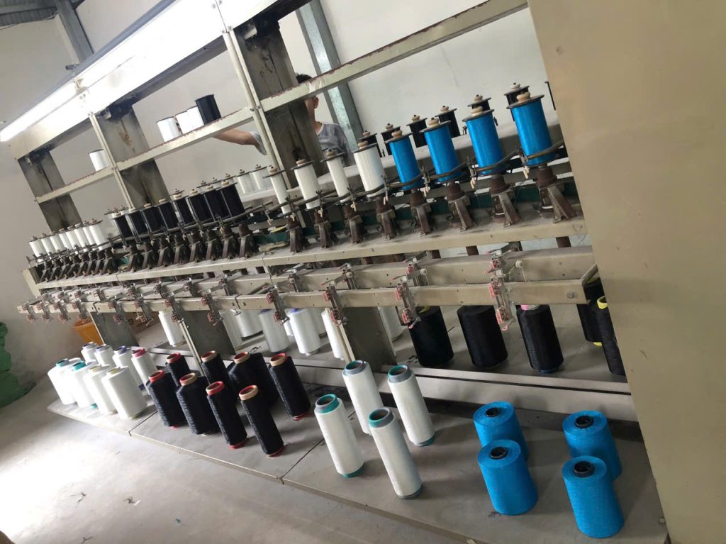 double covered yarns