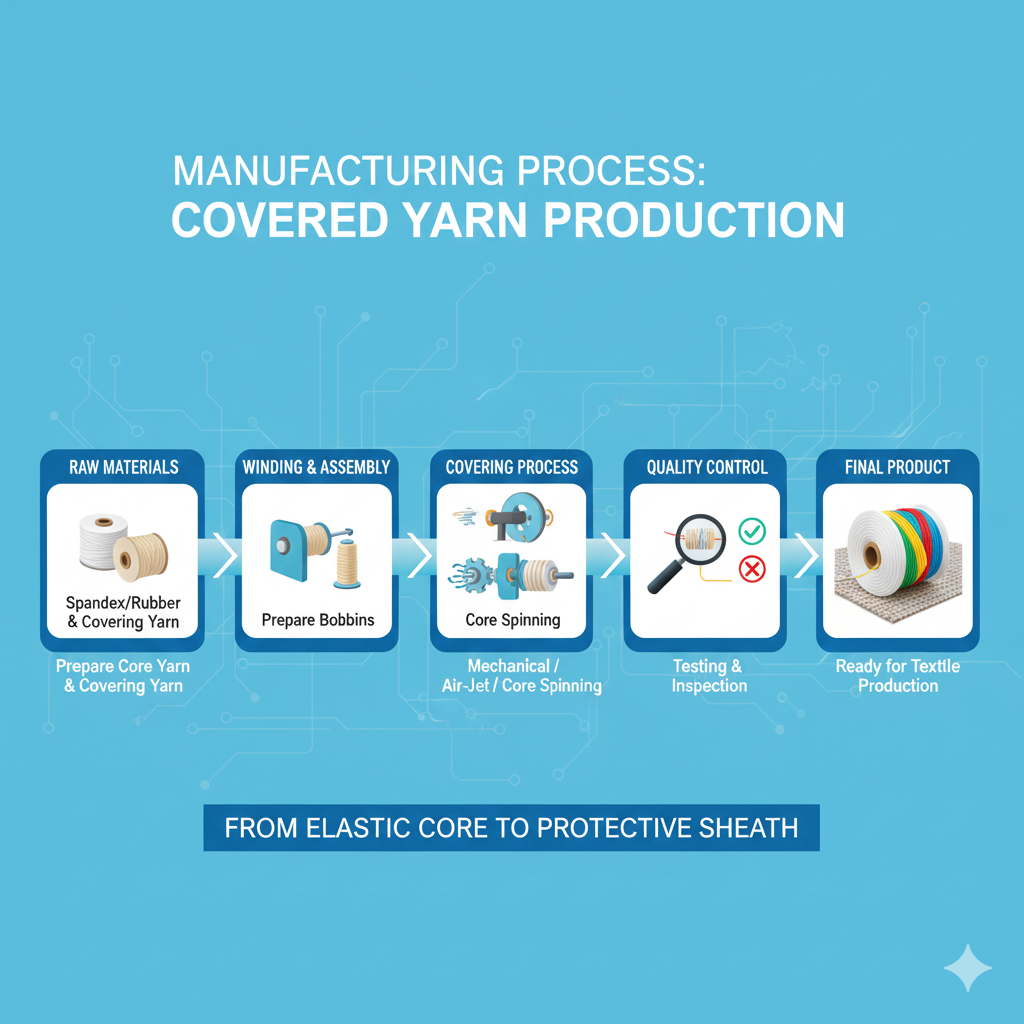 Quality Control Indicators for Covered Yarn