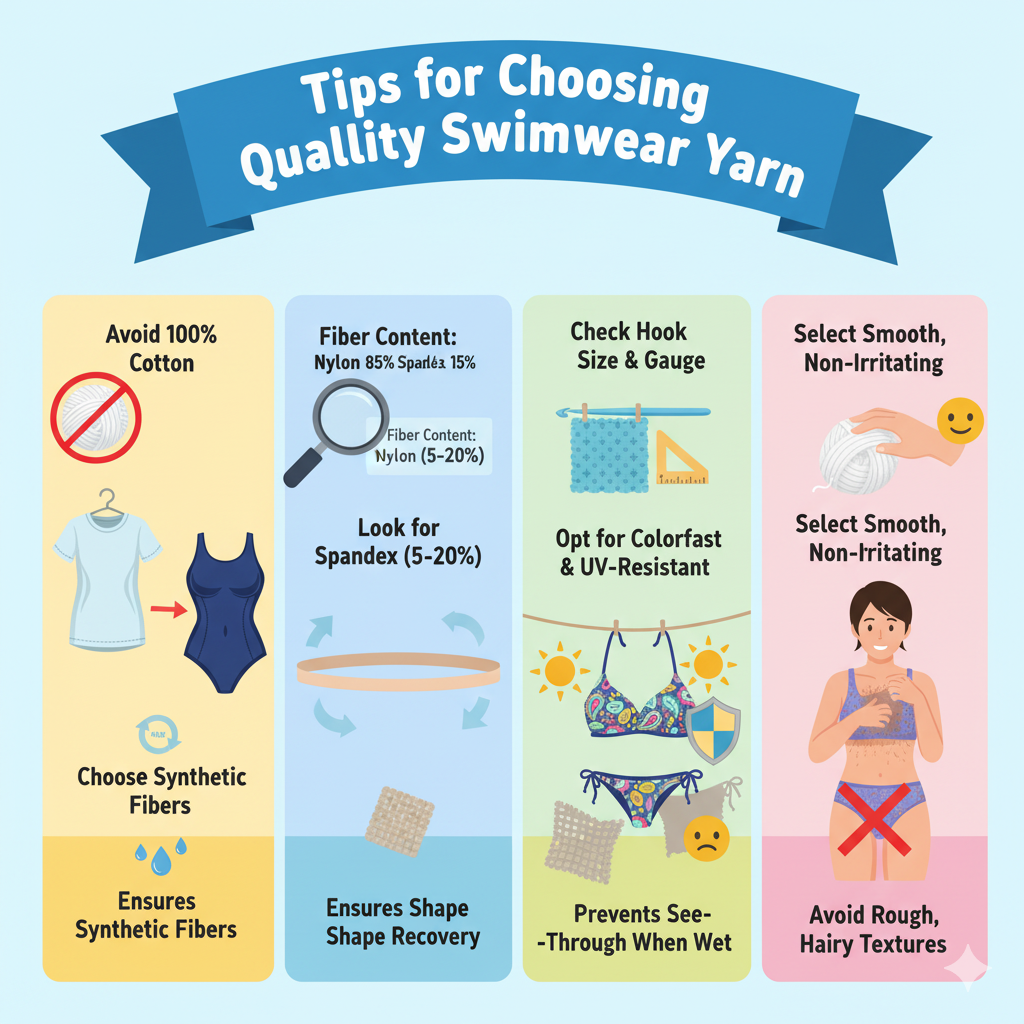 Tips for Choosing High-Quality Swimwear Yarn