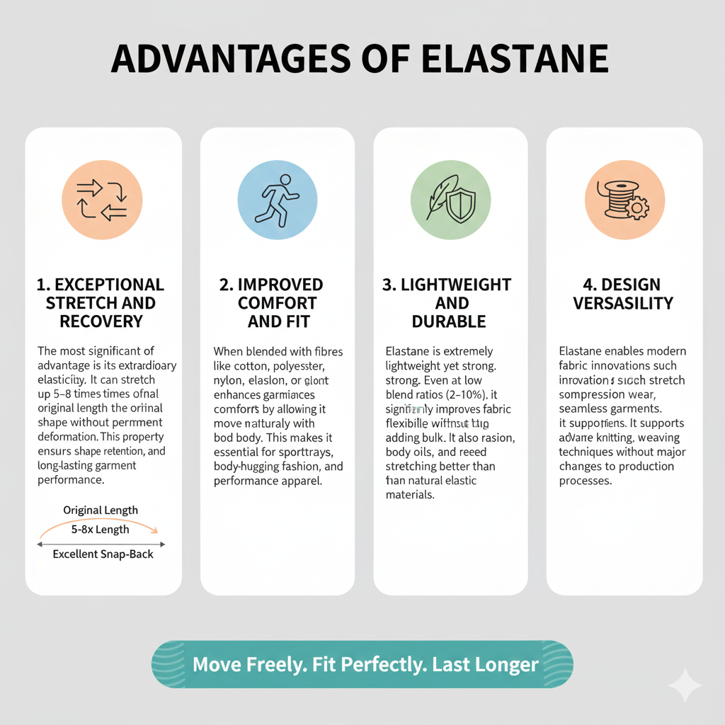 Advantages of Elastane