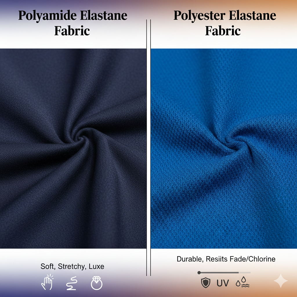 Understanding Polyamide Elastane Fabric and Polyester Elastane Fabric
